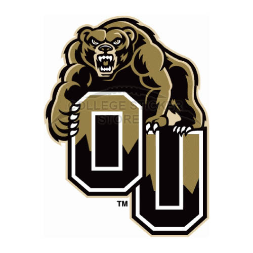 Personal Oakland Golden Grizzlies Iron-on Transfers (Wall Stickers)NO.5732